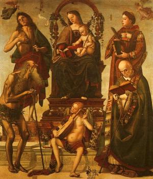 Luca Signorelli : Sant'Onofrio Altarpiece,